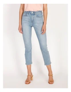 Billie Straight Leg Jean Summer Blue