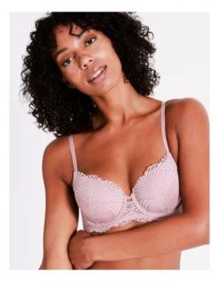Chloe & Lola Harlow Lace T-Shirt Bra Dusty Pink -Myer Clothing Shop 784549180 844787080 3 2 720x928