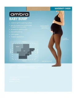 Baby Bump Sheer 15 Denier Maternity Tight Beige -Myer Clothing Shop 785124830 188894710 4 1 720x928