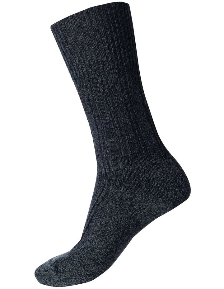 90% Fine Merino Wool Winter Health Over The Calf Socks Charcoal 1 90% Fine Merino Wool Winter Health Over The Calf Socks Charcoal