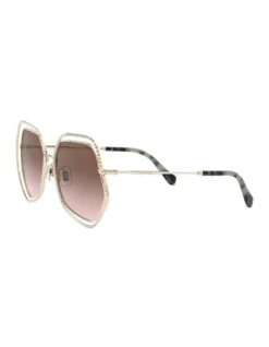 Miu Miu MU 58VS Special Project Gold Sunglasses -Myer Clothing Shop 786105730 3 720x928
