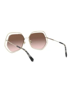 Miu Miu MU 58VS Special Project Gold Sunglasses -Myer Clothing Shop 786105730 6 720x928