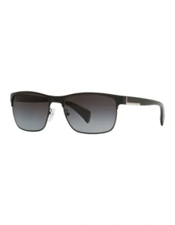 Prada PR 51OS Conceptual Black Polarised Sunglasses