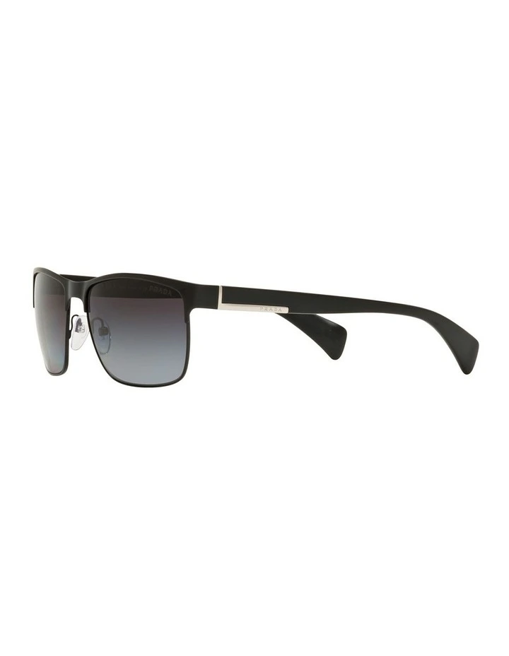 Prada PR 51OS Conceptual Black Polarised Sunglasses 3 Prada PR 51OS Conceptual Black Polarised Sunglasses - Image 3