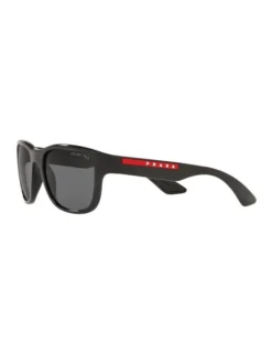 Prada Linea Rossa PS 01US Active Black Polarised Sunglasses -Myer Clothing Shop 786156850 3 720x928