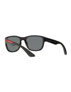Prada Linea Rossa PS 01US Active Black Polarised Sunglasses -Myer Clothing Shop 786156850 6 720x928
