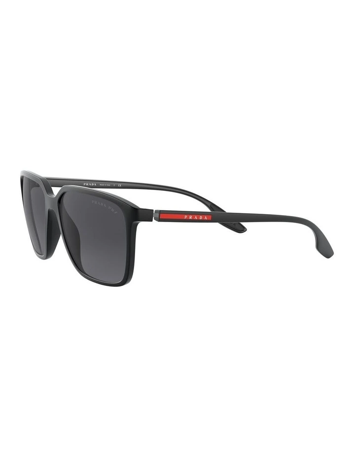 Prada Linea Rossa PS 06VS Black Polarised Sunglasses 3 Prada Linea Rossa PS 06VS Black Polarised Sunglasses - Image 3