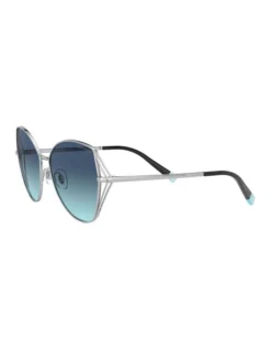 Tiffany & Co. TF3072 Silver Sunglasses -Myer Clothing Shop 786233350 3 720x928