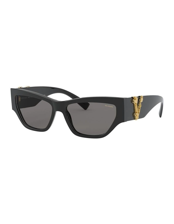 Versace VE4383 Black Polarised Sunglasses 2 Versace VE4383 Black Polarised Sunglasses - Image 2
