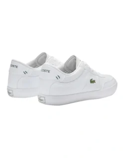 Lacoste Court-Master White Lace-Up Sneaker 8 Lacoste Court-Master White Lace-Up Sneaker -Myer Clothing Shop 786352510 3 720x928