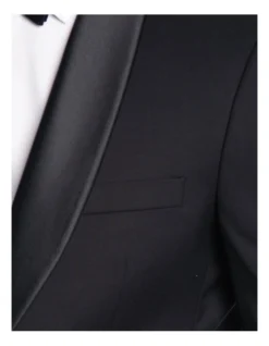 Cambridge Modern Fit Stirling Black Dinner Jacket FMG100 8 Cambridge Modern Fit Stirling Black Dinner Jacket FMG100 -Myer Clothing Shop 788459860 4 720x928
