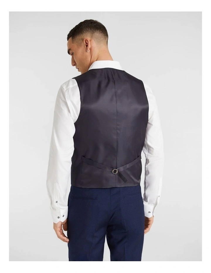 Wraith Waistcoat In Navy 2 Wraith Waistcoat In Navy - Image 2