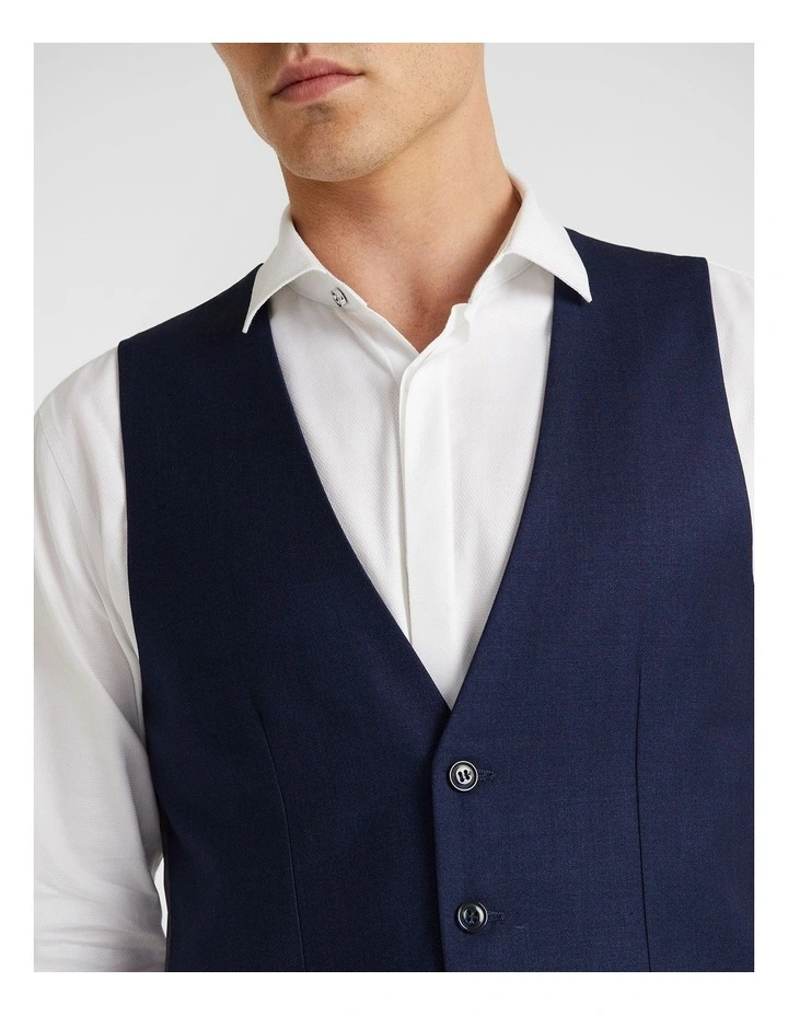 Wraith Waistcoat In Navy 3 Wraith Waistcoat In Navy - Image 3