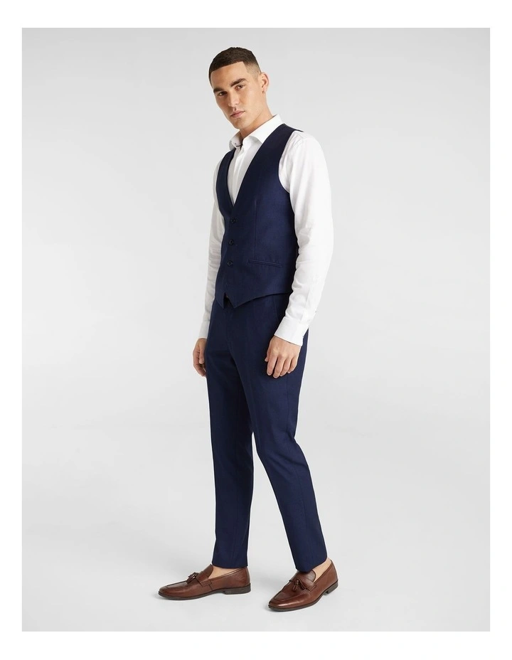 Wraith Waistcoat In Navy 4 Wraith Waistcoat In Navy - Image 4