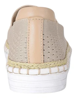 Queen Natural Knit Slip-on Sneaker -Myer Clothing Shop 789064750 4 720x928