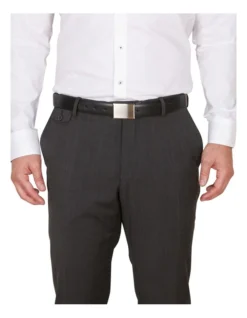 Van Heusen Plate Buckle Black/Brown Reversible Belt -Myer Clothing Shop 789787630 4 720x928