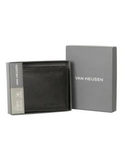Van Heusen L-Fold Black Leather Wallet 5 Van Heusen L-Fold Black Leather Wallet -Myer Clothing Shop 789787990 3 720x928