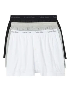 Calvin Klein Classics Knit Boxer 3 Pack