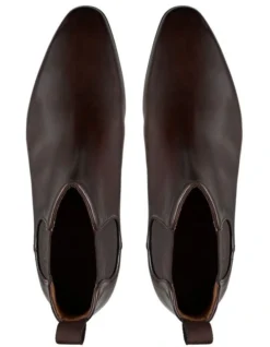 Beaumont Brown Leather Chelsea Boots -Myer Clothing Shop 791094700 3 720x928