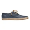 Cottesloe Perforated Leather Casual Shoes In Navy