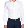 Tailored Fit Turbina French Cuff Shirt White