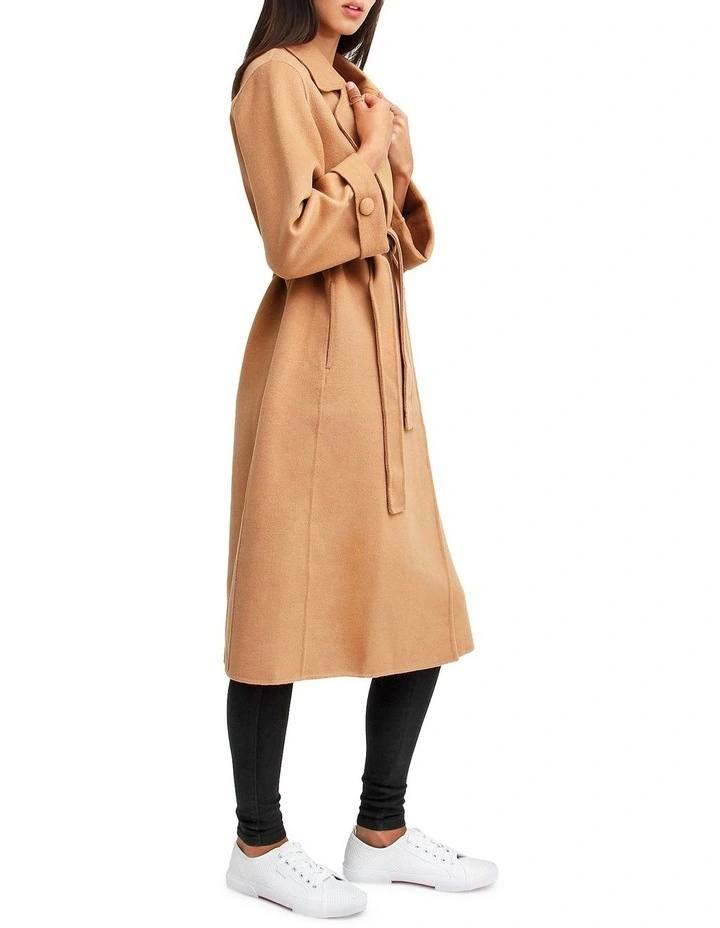 Stay Wild Camel Oversized Wool Coat 2 Stay Wild Camel Oversized Wool Coat - Image 2