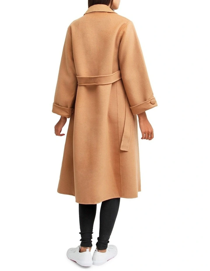 Stay Wild Camel Oversized Wool Coat 3 Stay Wild Camel Oversized Wool Coat - Image 3