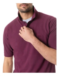The Gunn Original Fit Polo Burgundy 8 The Gunn Original Fit Polo Burgundy -Myer Clothing Shop 793375120 4 720x928