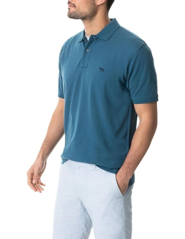 The Gunn Original Fit Polo Teal 2 The Gunn Original Fit Polo Teal - Image 2