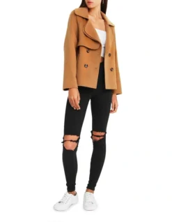 I'm Yours Camel Wool Blend Peacoat -Myer Clothing Shop 793664740 5 720x928