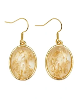 Oxford Alita Quartz Gold Pendant Earrings