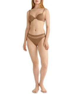 Calvin Klein Perfectly Fit Flex Lightly Lined Demi Bra In Brown 7 Calvin Klein Perfectly Fit Flex Lightly Lined Demi Bra In Brown -Myer Clothing Shop 795522430 985332880 4 720x928