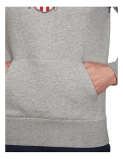 Gant Shield Sweat Hoodie In Grey -Myer Clothing Shop 796765330 956950300 4 720x928