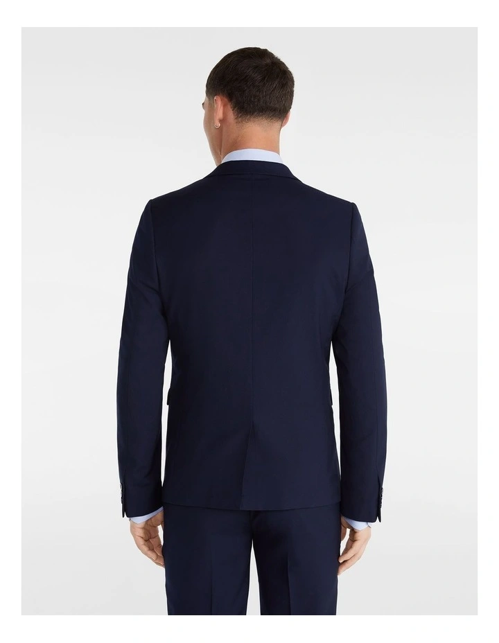 Marina Stretch Skinny Suit Jacket In Ink Blue 2 Marina Stretch Skinny Suit Jacket In Ink Blue - Image 2
