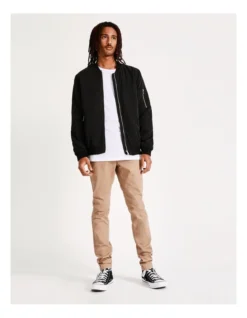 The Langy Bomber Jacket Black -Myer Clothing Shop 803996830 4 2 720x928