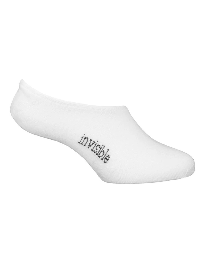 Invisible King Size Sock White 2 Invisible King Size Sock White - Image 2