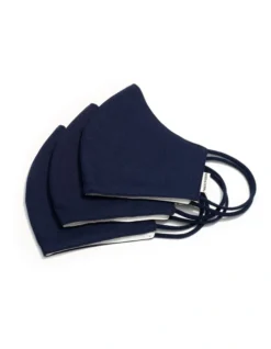 RG Face Mask Three Pack Navy