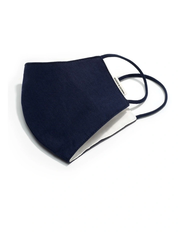 RG Face Mask Three Pack Navy 2 RG Face Mask Three Pack Navy - Image 2