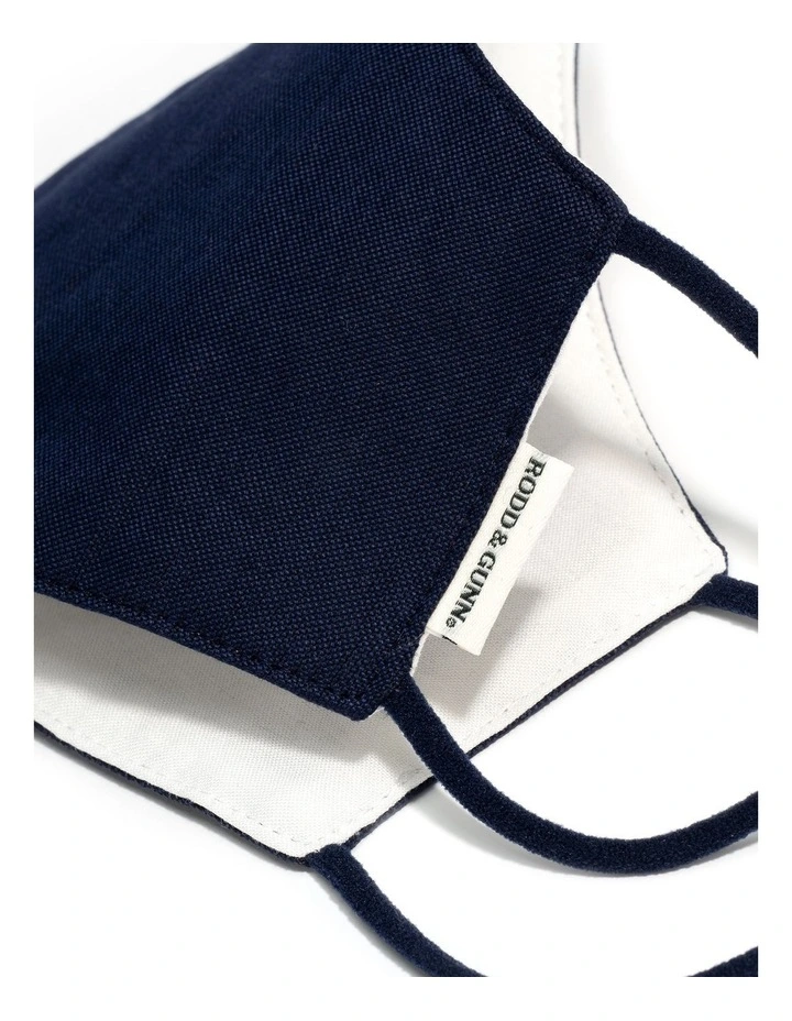 RG Face Mask Three Pack Navy 3 RG Face Mask Three Pack Navy - Image 3
