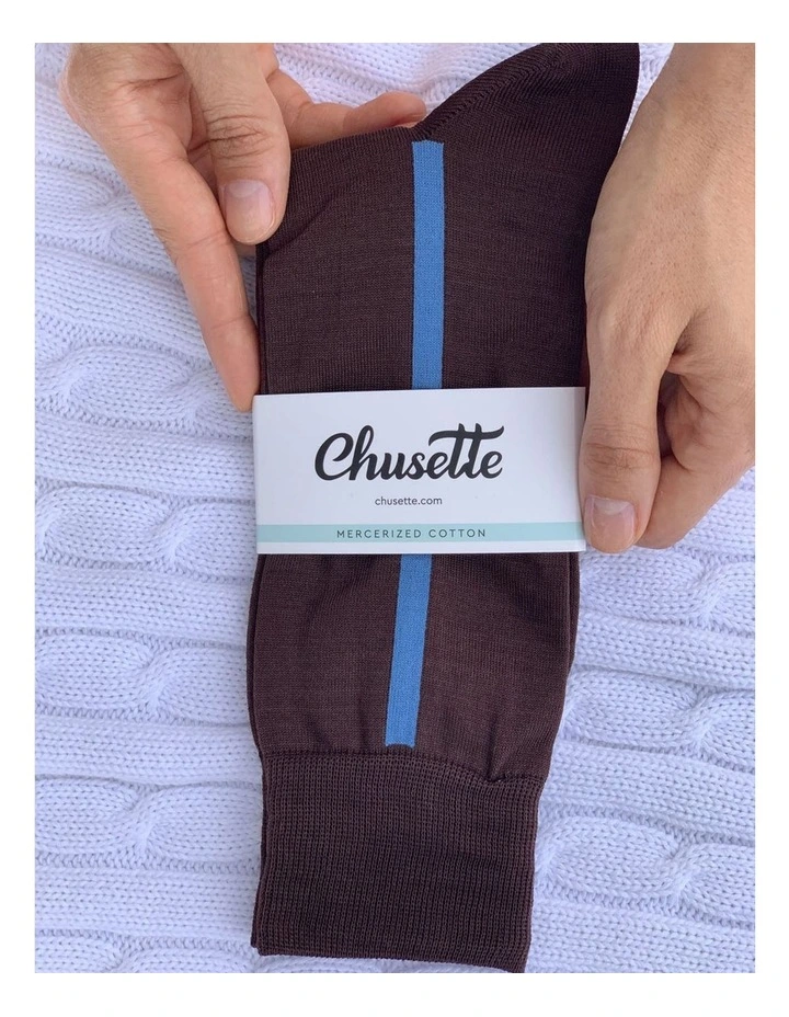 Men's Socks In Dark Brown 10 Pack 2 Men's Socks In Dark Brown 10 Pack - Image 2