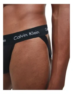 Calvin Klein Cotton Stretch Jockstrap Black 2 Pack -Myer Clothing Shop 809480980 3 720x928