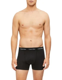 Calvin Klein Cotton Stretch Trunks 5 Pack In Black -Myer Clothing Shop 809482420 4 720x928