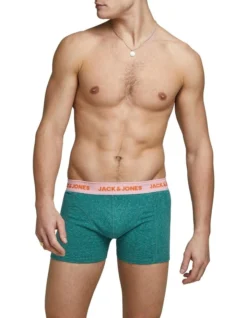 Jack & Jones Super Twist Trunk Grey/Blue/Teal 3 Pack -Myer Clothing Shop 809783920 5 720x928