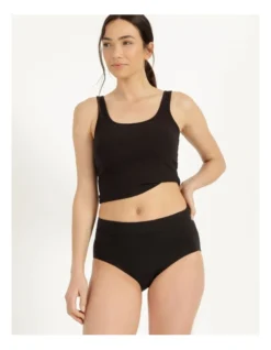 SOHO Organic Cotton Full Brief In Black