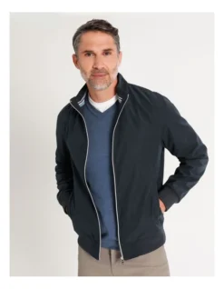 Ludlow Micromoss Jacket Midnight -Myer Clothing Shop 810532450 3 1 720x928