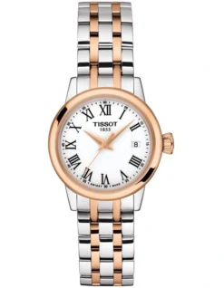 Tissot Classic Dream Lady T1292102201300 Watch In Grey/Rose Gold