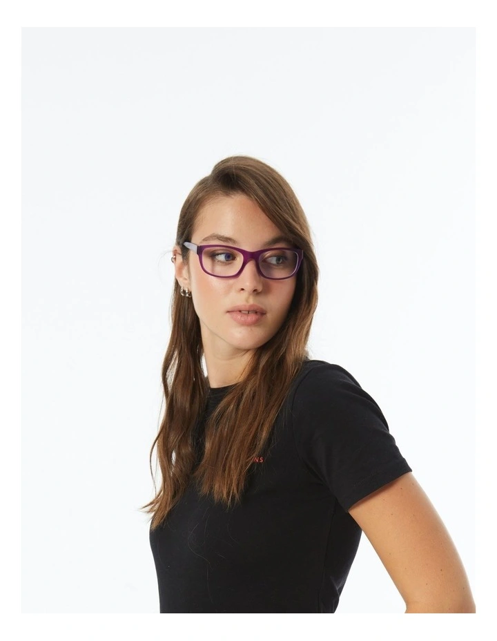 Blue Light Filter Glasses In Purple 2 Blue Light Filter Glasses In Purple - Image 2