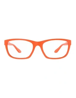 Blue Light Filter Glasses In Orange