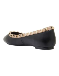 Iggy Black/Nude Kid Flat Shoes 13 Iggy Black/Nude Kid Flat Shoes -Myer Clothing Shop 812201410 7 720x928