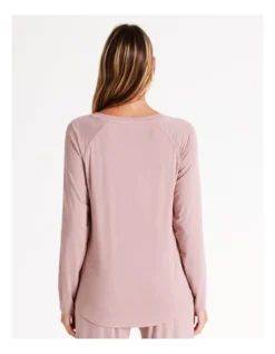 Chloe & Lola Bamboo Top In Dusty Pink -Myer Clothing Shop 813457810 968769820 4 720x928